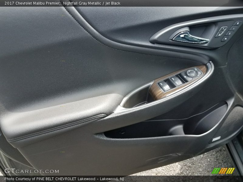Nightfall Gray Metallic / Jet Black 2017 Chevrolet Malibu Premier