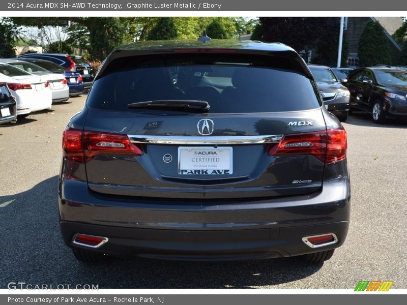 Graphite Luster Metallic / Ebony 2014 Acura MDX SH-AWD Technology