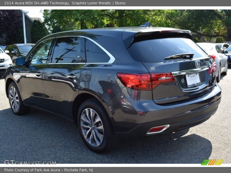 Graphite Luster Metallic / Ebony 2014 Acura MDX SH-AWD Technology