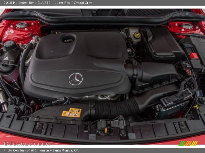  2018 GLA 250 Engine - 2.0 Liter Twin-Turbocharged DOHC 16-Valve VVT 4 Cylinder