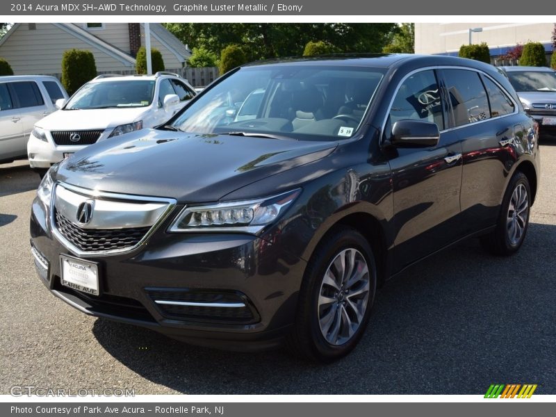 Graphite Luster Metallic / Ebony 2014 Acura MDX SH-AWD Technology