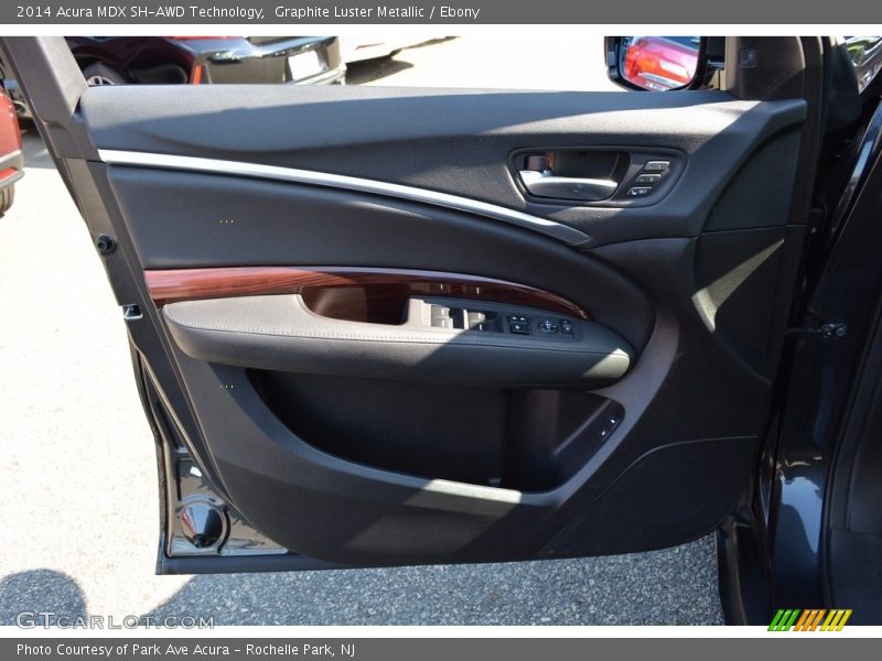Graphite Luster Metallic / Ebony 2014 Acura MDX SH-AWD Technology