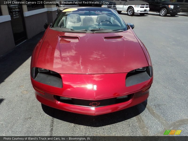 Medium Patriot Red Metallic / Gray 1994 Chevrolet Camaro Z28 Convertible