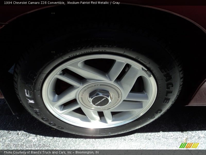 Medium Patriot Red Metallic / Gray 1994 Chevrolet Camaro Z28 Convertible