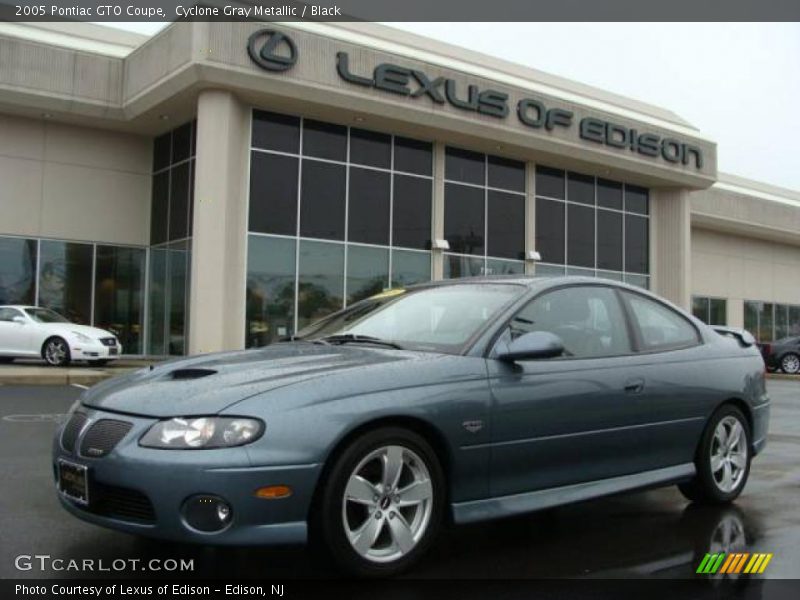 Cyclone Gray Metallic / Black 2005 Pontiac GTO Coupe