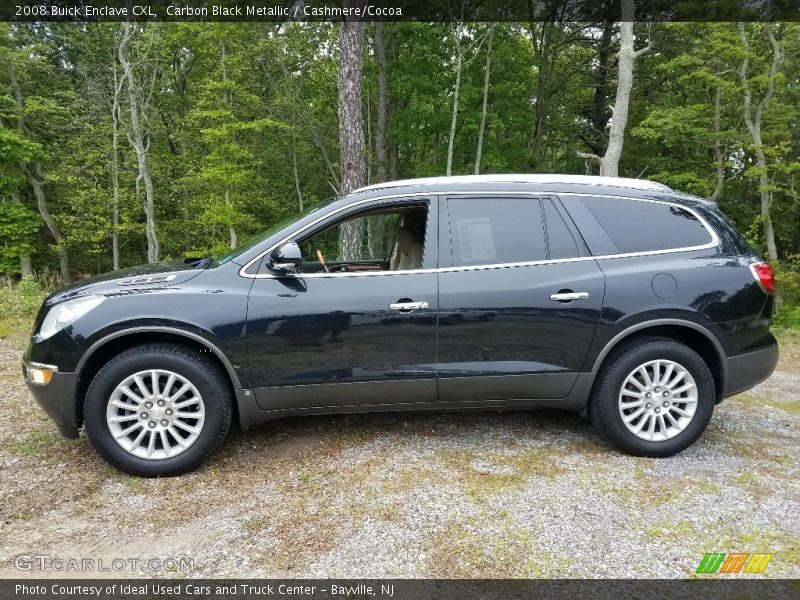 Carbon Black Metallic / Cashmere/Cocoa 2008 Buick Enclave CXL