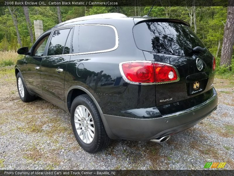 Carbon Black Metallic / Cashmere/Cocoa 2008 Buick Enclave CXL