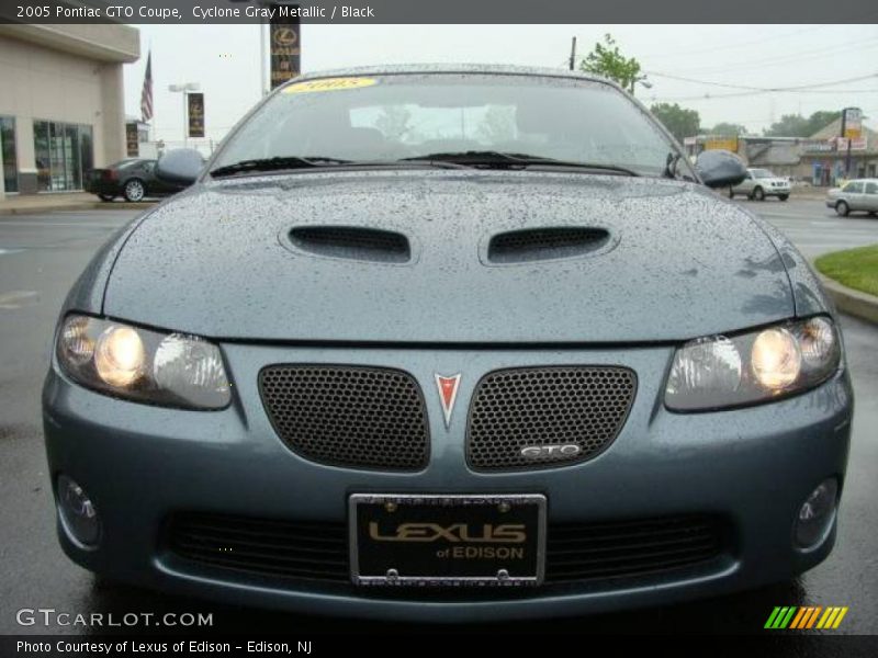 Cyclone Gray Metallic / Black 2005 Pontiac GTO Coupe