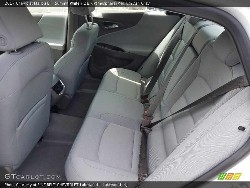 Summit White / Dark Atmosphere/Medium Ash Gray 2017 Chevrolet Malibu LT