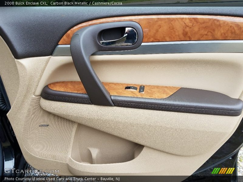 Carbon Black Metallic / Cashmere/Cocoa 2008 Buick Enclave CXL