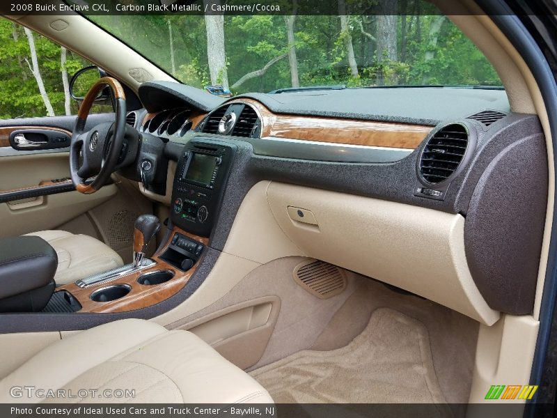 Carbon Black Metallic / Cashmere/Cocoa 2008 Buick Enclave CXL