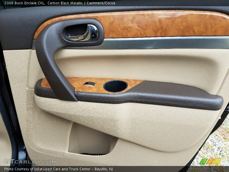 Carbon Black Metallic / Cashmere/Cocoa 2008 Buick Enclave CXL