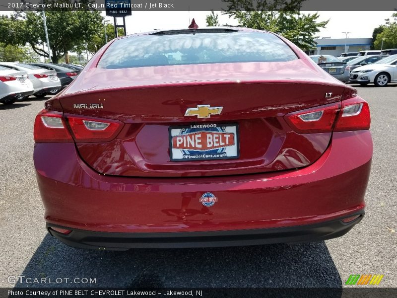 Cajun Red Tintcoat / Jet Black 2017 Chevrolet Malibu LT