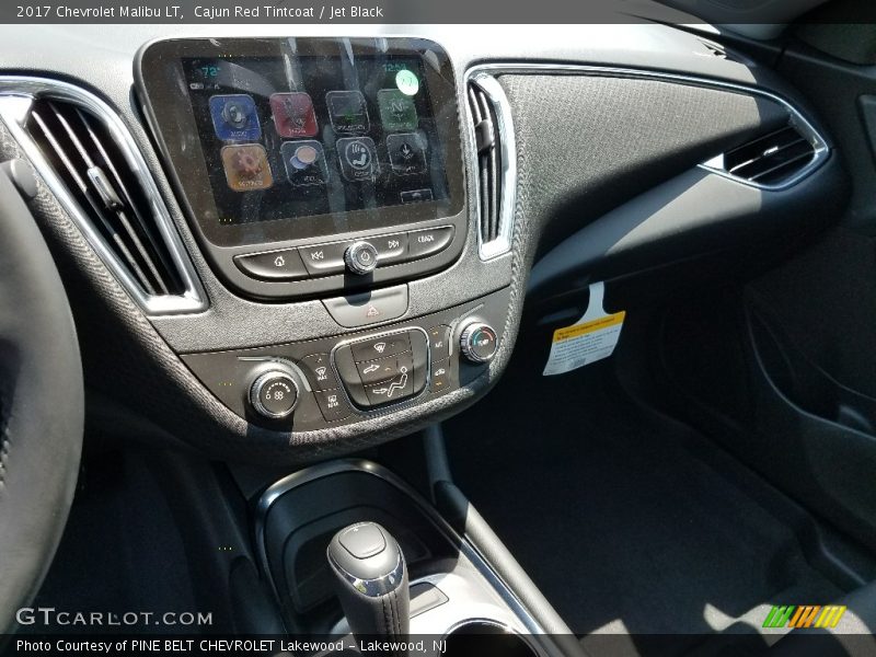 Cajun Red Tintcoat / Jet Black 2017 Chevrolet Malibu LT
