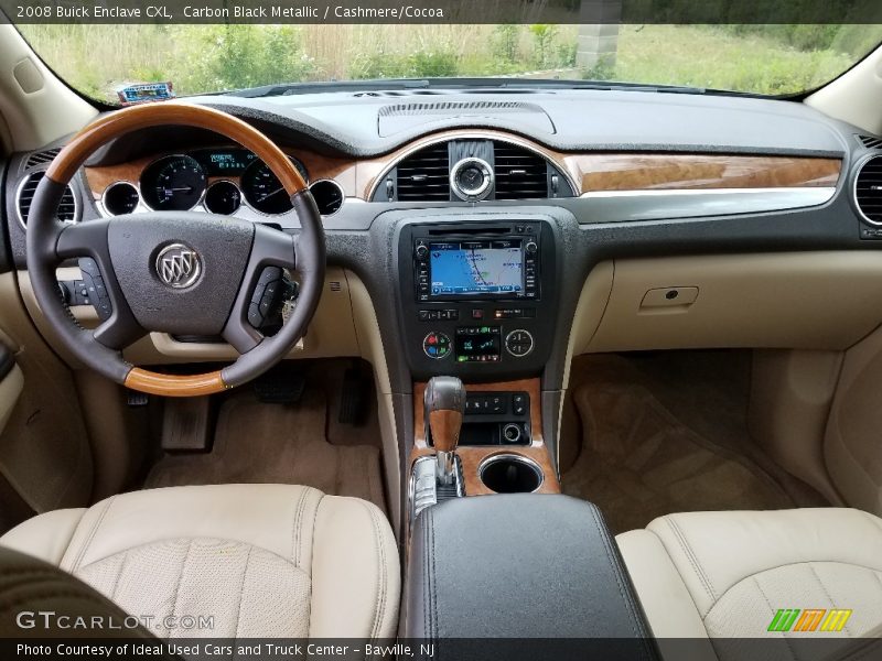 Carbon Black Metallic / Cashmere/Cocoa 2008 Buick Enclave CXL