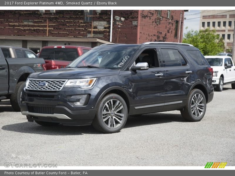 Smoked Quartz / Ebony Black 2017 Ford Explorer Platinum 4WD
