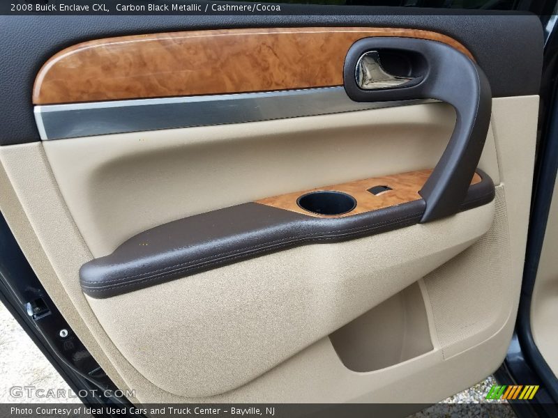 Carbon Black Metallic / Cashmere/Cocoa 2008 Buick Enclave CXL