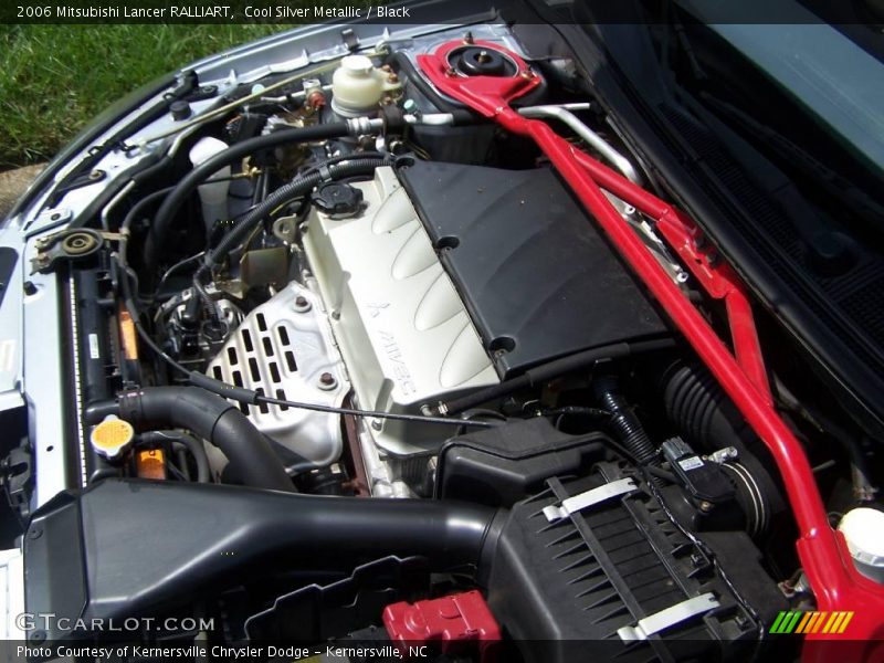 Cool Silver Metallic / Black 2006 Mitsubishi Lancer RALLIART
