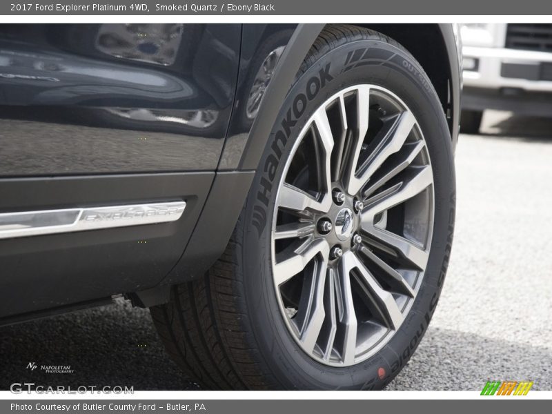 Smoked Quartz / Ebony Black 2017 Ford Explorer Platinum 4WD