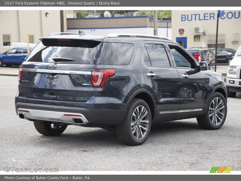 Smoked Quartz / Ebony Black 2017 Ford Explorer Platinum 4WD