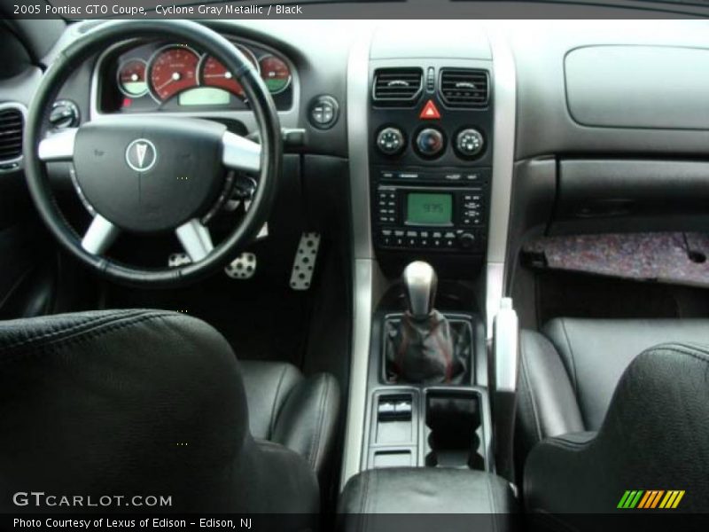 Cyclone Gray Metallic / Black 2005 Pontiac GTO Coupe