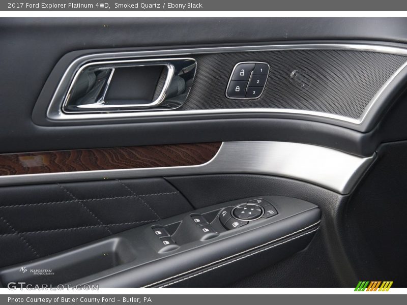 Smoked Quartz / Ebony Black 2017 Ford Explorer Platinum 4WD