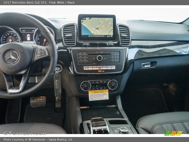 Polar White / Black 2017 Mercedes-Benz GLE 350