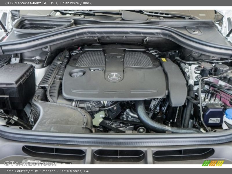Polar White / Black 2017 Mercedes-Benz GLE 350