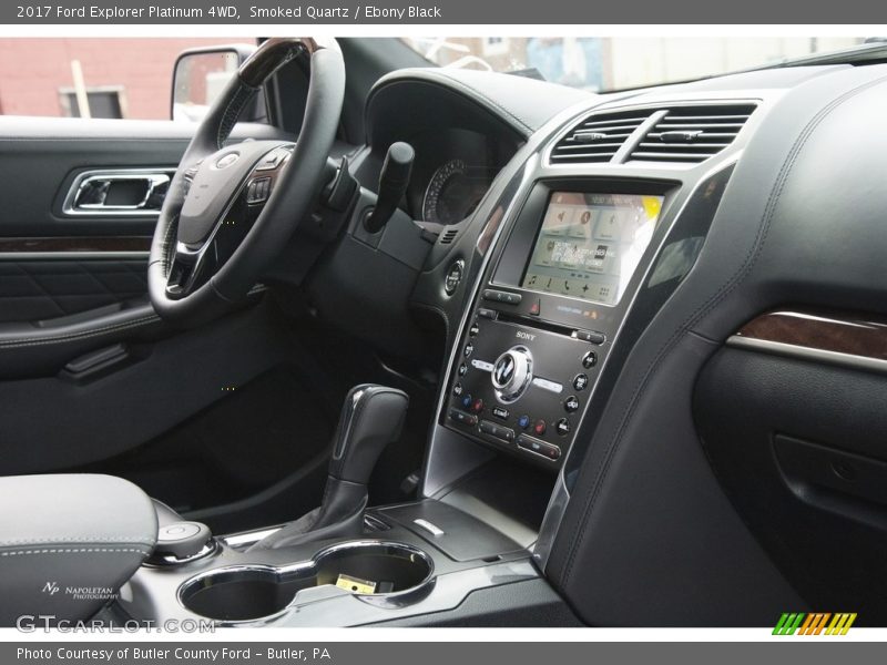 Smoked Quartz / Ebony Black 2017 Ford Explorer Platinum 4WD