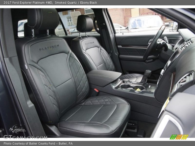 Smoked Quartz / Ebony Black 2017 Ford Explorer Platinum 4WD
