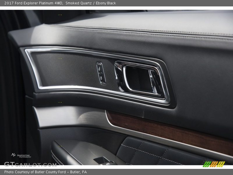 Smoked Quartz / Ebony Black 2017 Ford Explorer Platinum 4WD