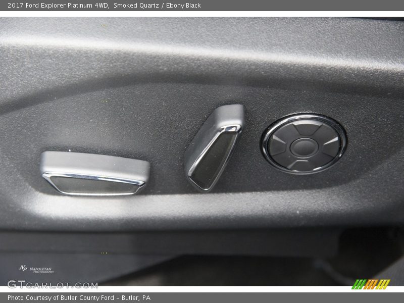 Smoked Quartz / Ebony Black 2017 Ford Explorer Platinum 4WD