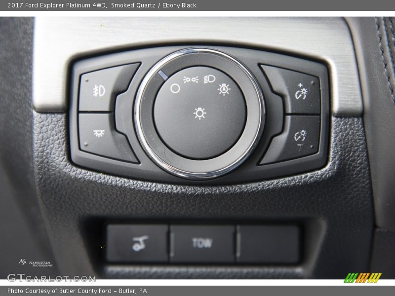 Smoked Quartz / Ebony Black 2017 Ford Explorer Platinum 4WD