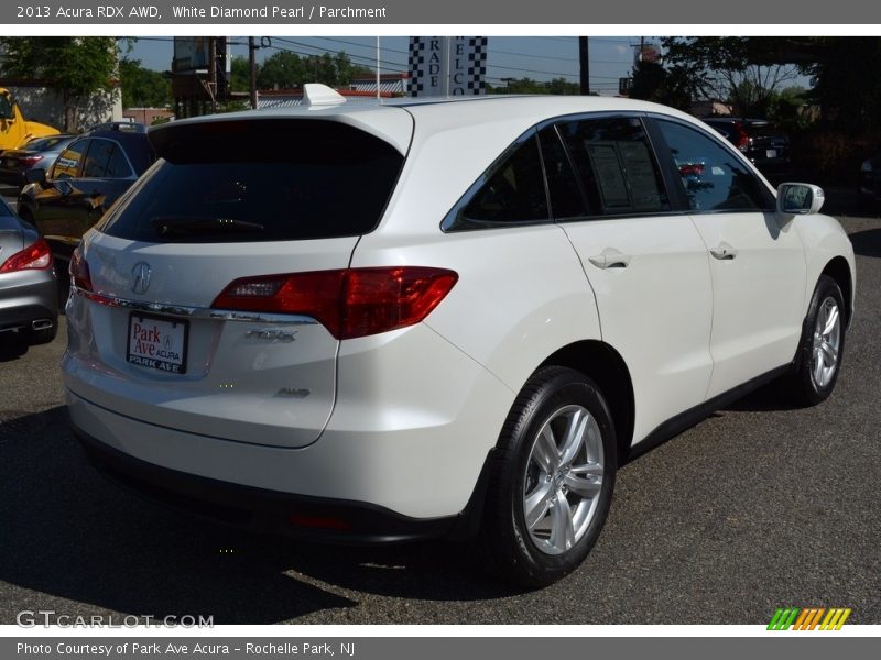 White Diamond Pearl / Parchment 2013 Acura RDX AWD