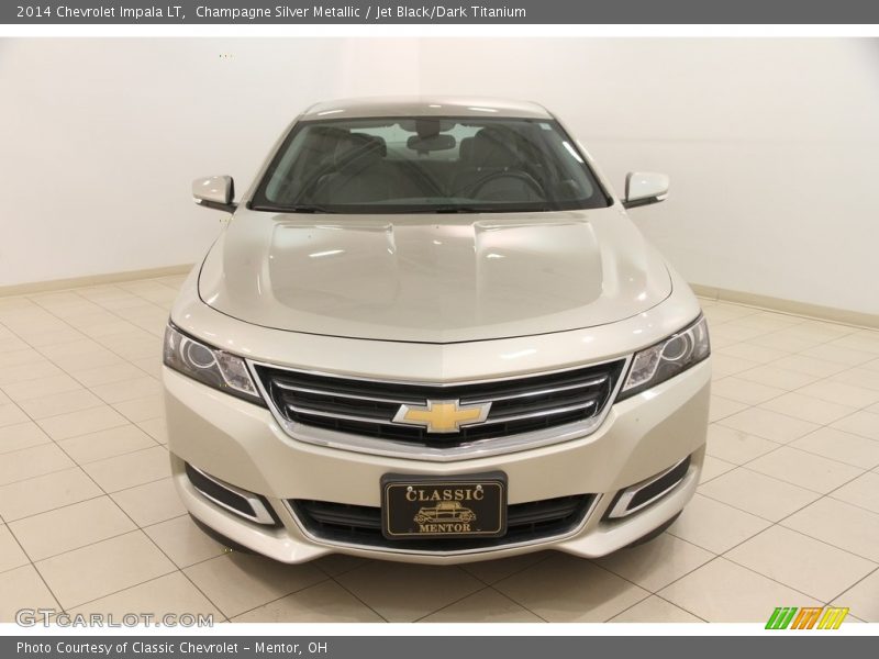 Champagne Silver Metallic / Jet Black/Dark Titanium 2014 Chevrolet Impala LT