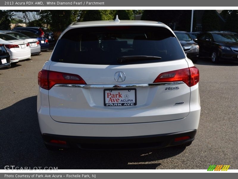 White Diamond Pearl / Parchment 2013 Acura RDX AWD
