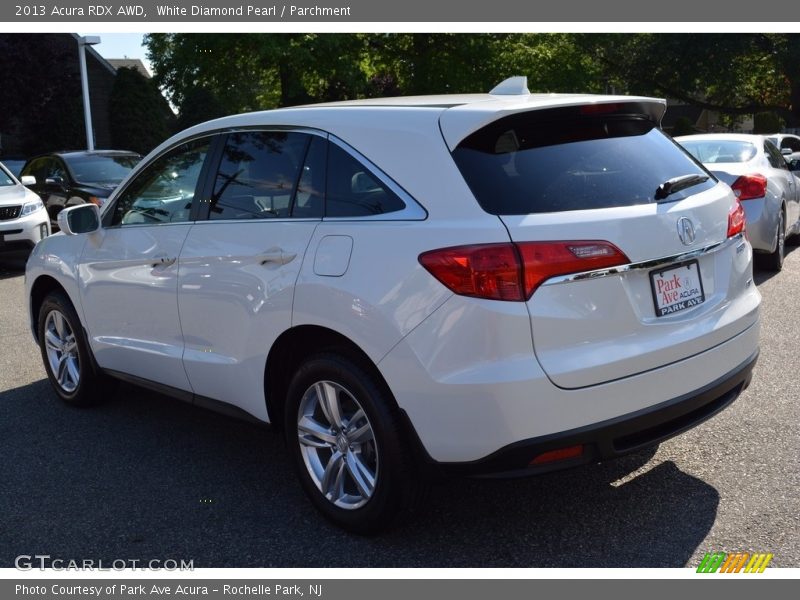 White Diamond Pearl / Parchment 2013 Acura RDX AWD