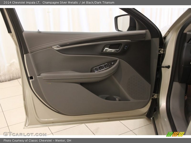 Champagne Silver Metallic / Jet Black/Dark Titanium 2014 Chevrolet Impala LT