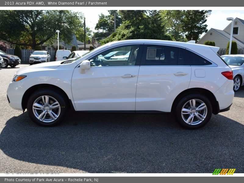 White Diamond Pearl / Parchment 2013 Acura RDX AWD