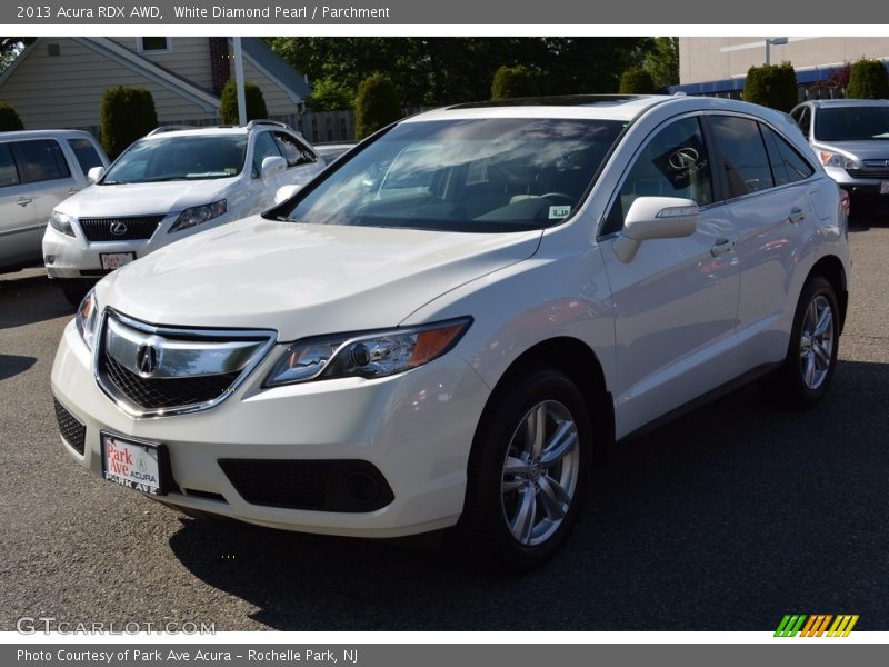 White Diamond Pearl / Parchment 2013 Acura RDX AWD