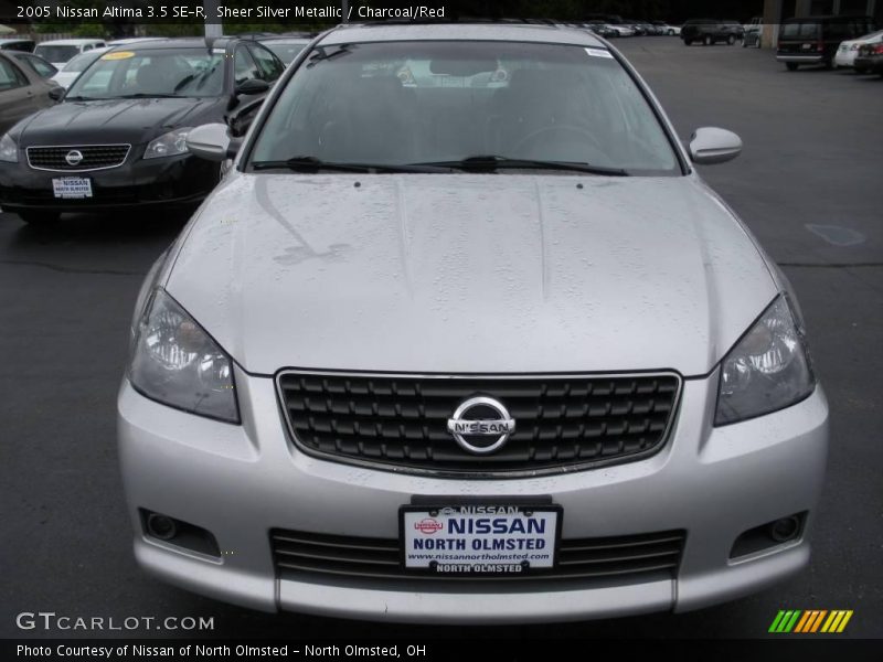 Sheer Silver Metallic / Charcoal/Red 2005 Nissan Altima 3.5 SE-R