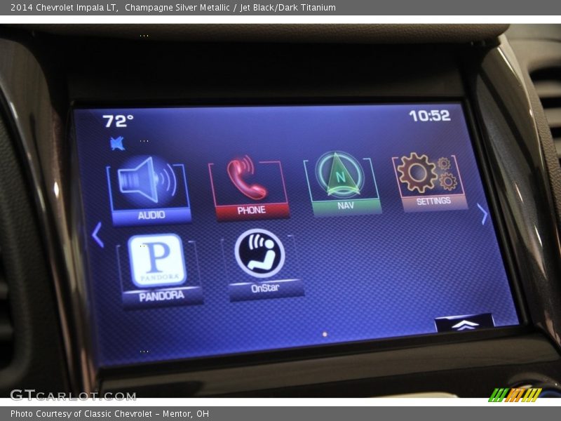 Champagne Silver Metallic / Jet Black/Dark Titanium 2014 Chevrolet Impala LT