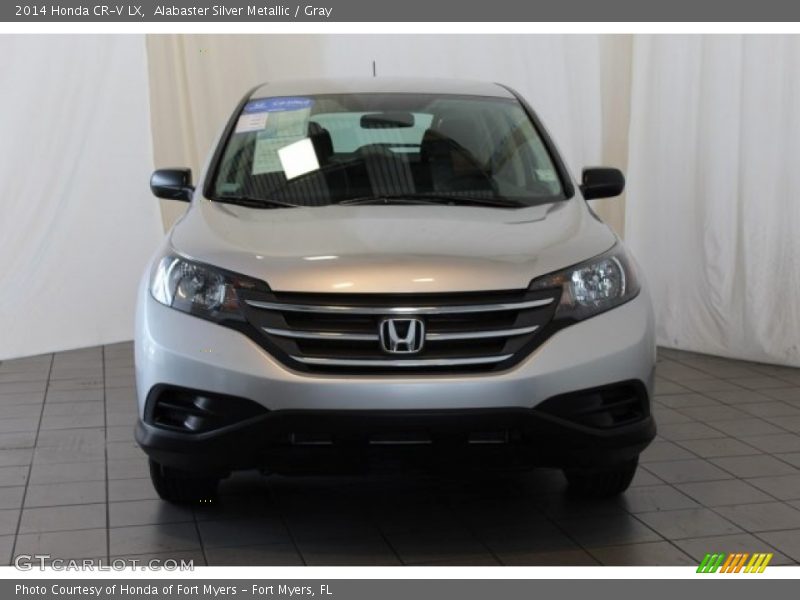 Alabaster Silver Metallic / Gray 2014 Honda CR-V LX