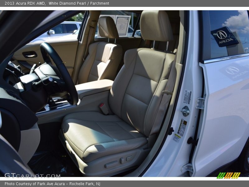 White Diamond Pearl / Parchment 2013 Acura RDX AWD