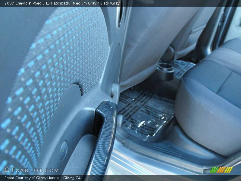 Medium Gray / Black/Gray 2007 Chevrolet Aveo 5 LS Hatchback