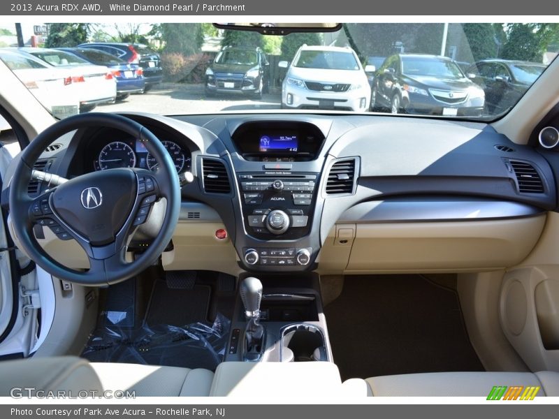 White Diamond Pearl / Parchment 2013 Acura RDX AWD