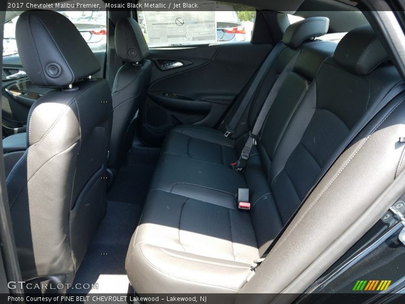 Mosaic Black Metallic / Jet Black 2017 Chevrolet Malibu Premier