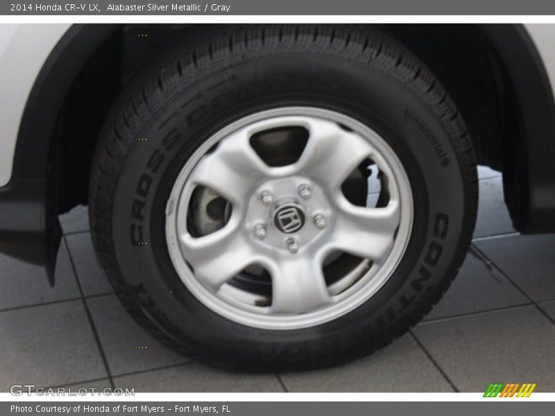 Alabaster Silver Metallic / Gray 2014 Honda CR-V LX
