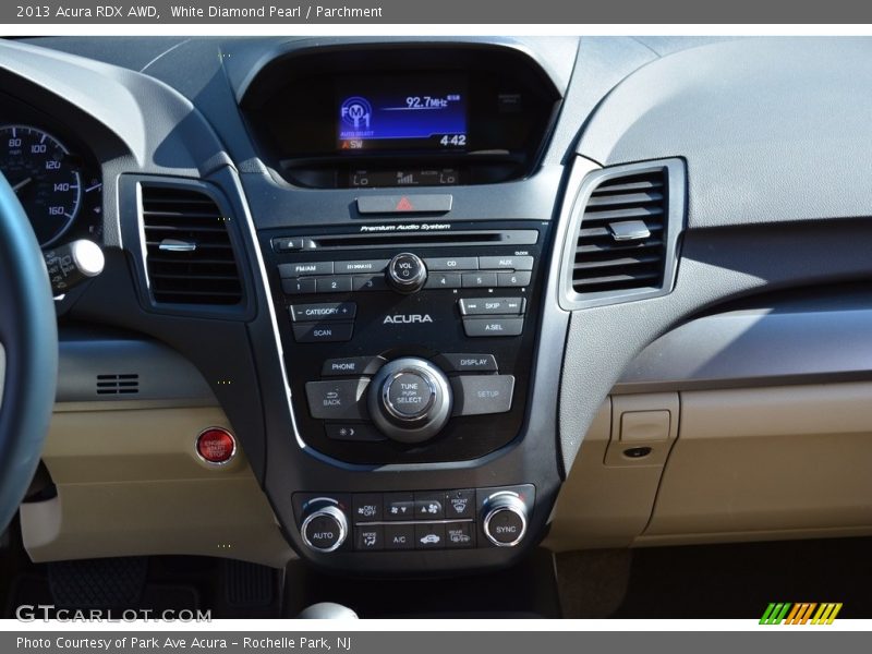 White Diamond Pearl / Parchment 2013 Acura RDX AWD