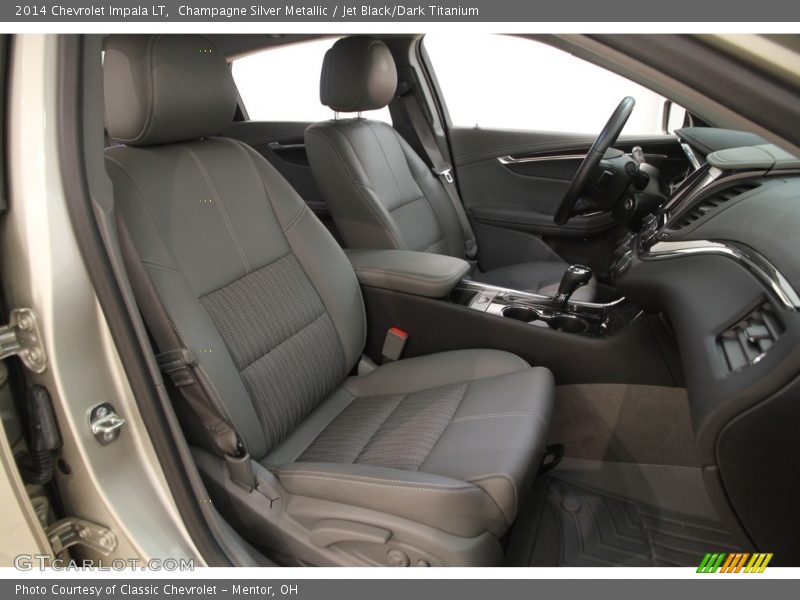 Champagne Silver Metallic / Jet Black/Dark Titanium 2014 Chevrolet Impala LT